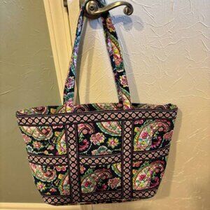 VERA BRADLEY ICONIC GRANDE TOTE "PETAL PAISLEY" XL Quilted Bag